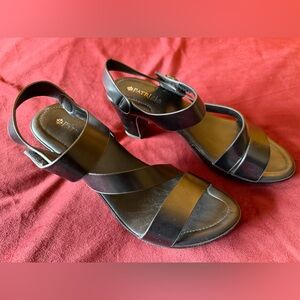 Patrizia Pepe Black Strappy Sandals